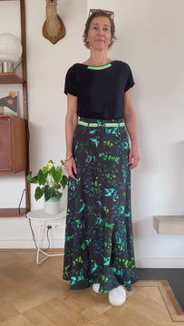 Jupe longue Juana made in Belgium Natacha Cadonici